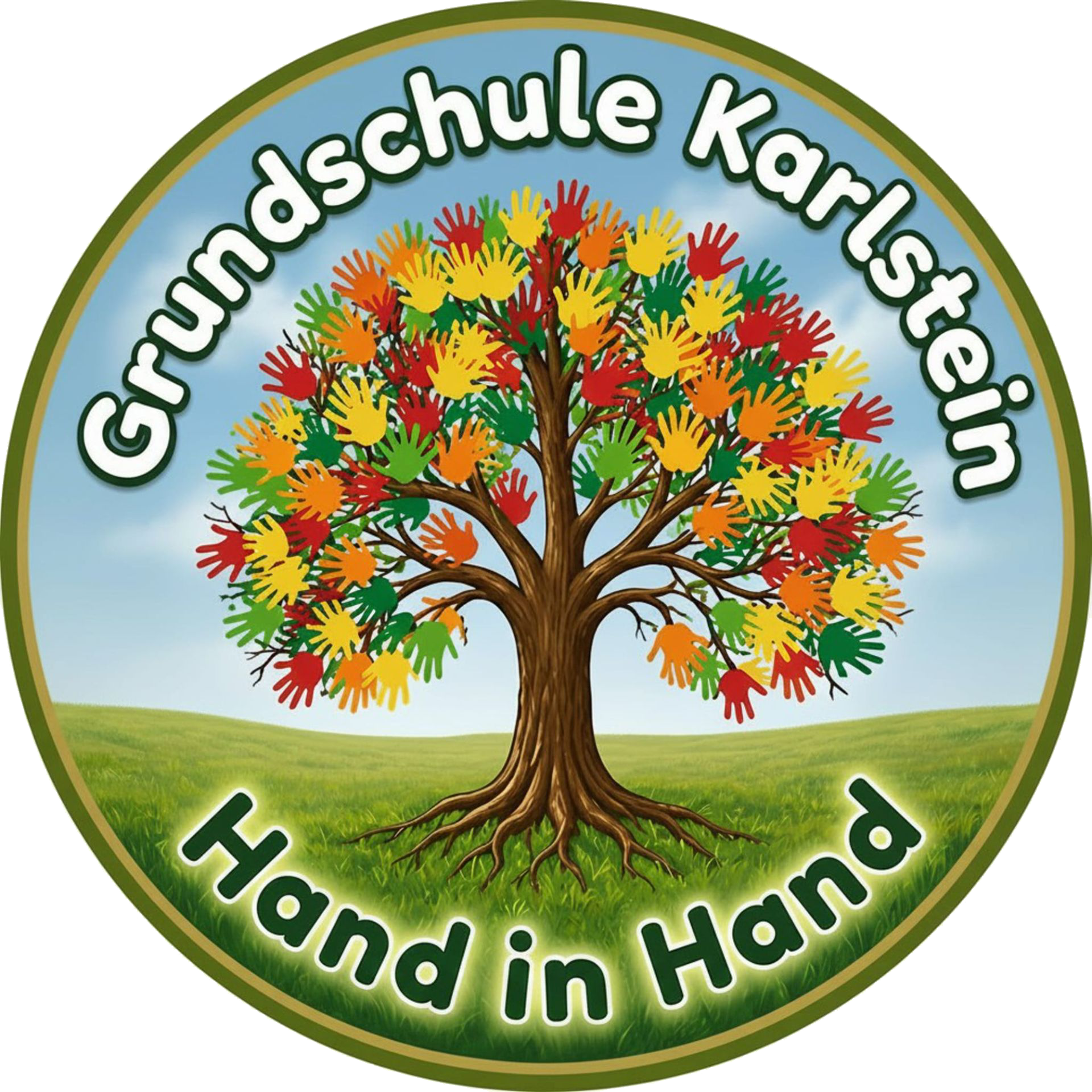 Die Schulfamilie unserer Grundschule gibt Wurzeln für lebenslanges Lernen.